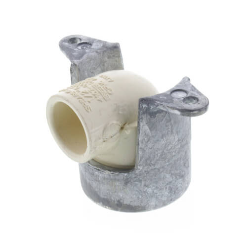 Main product image of 1/2" CPVC CTS 90° Reinforced Zinc Elbow (Socket x FPT)
