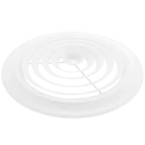 12" (Wall Opening Size) Round Ceiling Diffuser (White)