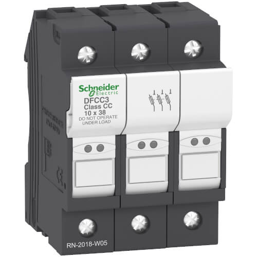 Main product image of Fuse carrier TeSys DF, 3P 30A, Fuse Class CC