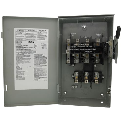 Main product image of Three Phase Fusible Disconnect Switch, 60A (240V)