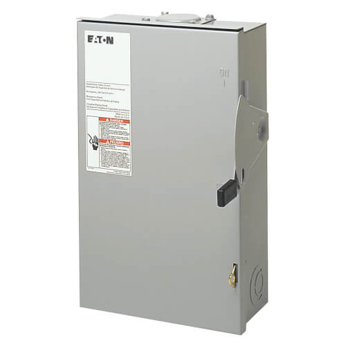 Main product image of Three Phase Non-Fusible Disconnect Switch, 60A (240V)
