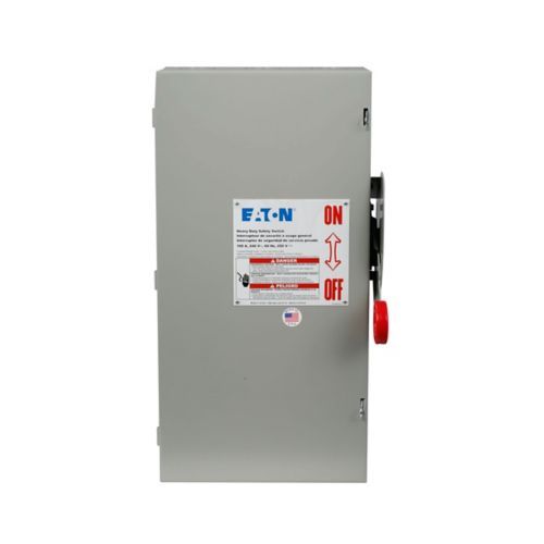 Main product image of Heavy Duty Single-Throw Non-Fused Safety Switch, 3-Pole, NEMA 3R (200A, 600V)