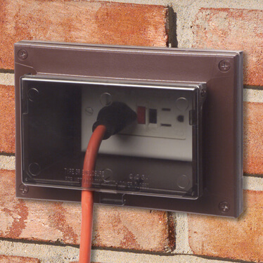 Main product image of Low Profile Weatherproof InBox w/ Adapter Sleeve for New Brick Construction