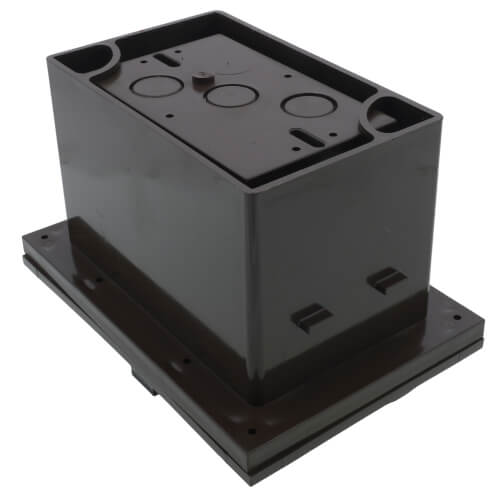 Main product image of Low Profile Weatherproof InBox w/ Adapter Sleeve for New Brick Construction, Clear Cover