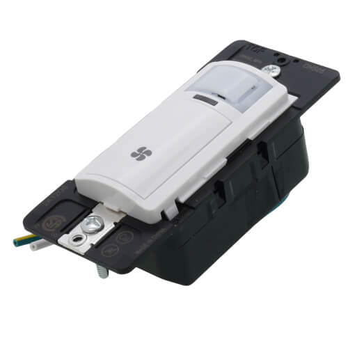 DHS051LW Leviton DHS051LW Decora InWall Humidity Sensor & Fan Control, 1P, 120V (White)