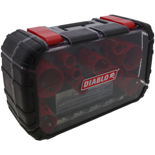DHS14SGP Diablo Tools DHS14SGP 14 PC BiMetal Hole Saw Set