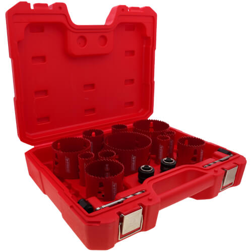 Plumber's Bi-Metal Hole Saw Set (17 Pieces)