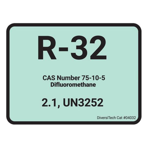 Main product image of R-32 Cylinder Tank Label (Pack of 10)