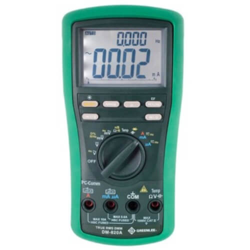 1000V True RMS Digital Multimeter, 10A, 10,000-Count