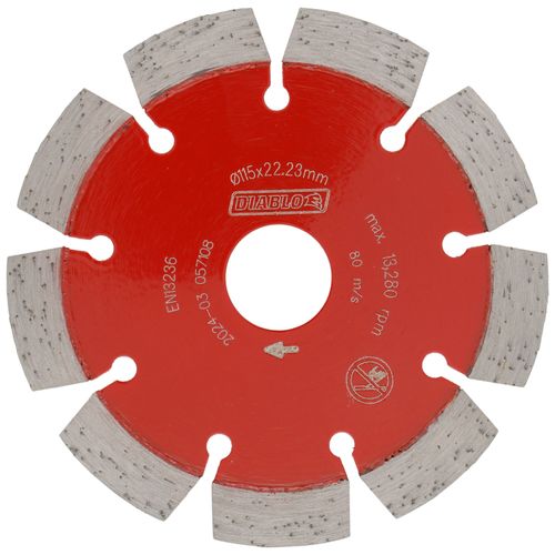 Main product image of 4-1/2" Diamond Segmented Cut-Off Discs for Masonry