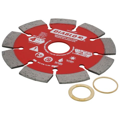 Main product image of 4-1/2" Diamond Segmented Cut-Off Discs for Masonry