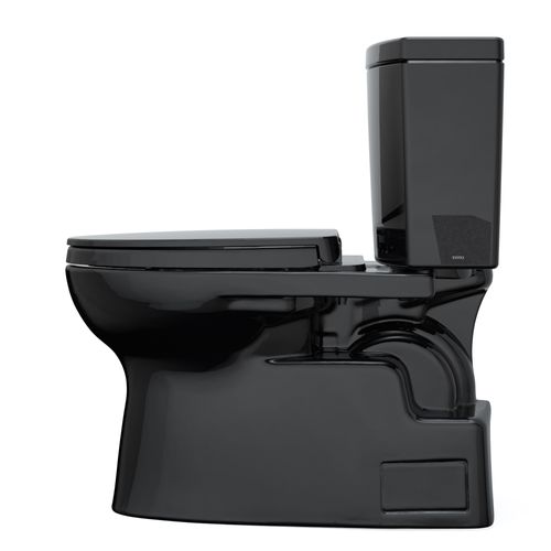 Main product image of MS474124CUF#51 Vespin II 1.0 GPF 2-Piece Elongated 1.0 GPF Universal Height Toilet w/ SS124 Softclose Seat, Washlet+ Ready (Ebony)
