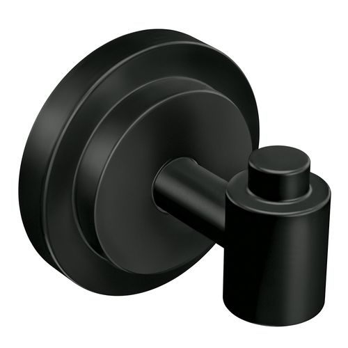 Main product image of Iso Matte Black Single Robe Hook, DN0703BL
