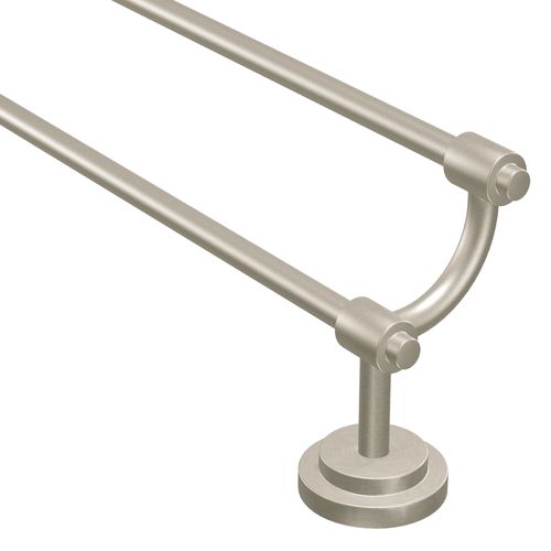 Main product image of Iso Brushed Nickel 24" Double Towel Bar, DN0722BN