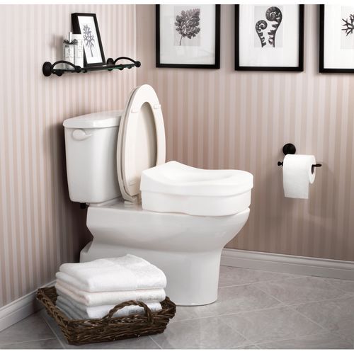 Main product image of Elevated Toilet Seat, DN7020 (Glacier)