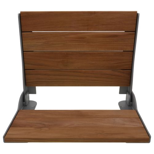 Main product image of Teak Folding Shower Seat (Aluminum), DN7110