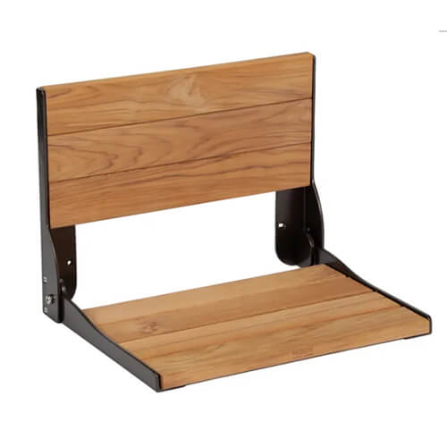 DN7110OWB Moen DN7110OWB Teak Folding Shower Seat (Old World Bronze)