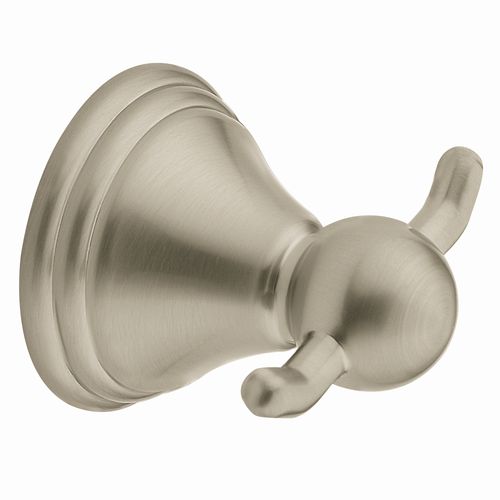 Main product image of Preston Brushed Nickel Double Robe Hook, DN8403BN