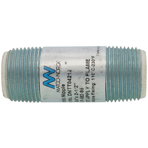 Main product image of 3/4" x 4" Galvanized Steel Dielectric Nipple w/ Pex Insulator