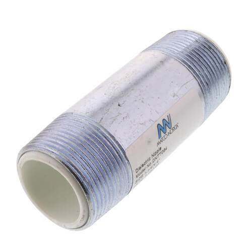 DNTT064 MatcoNorca DNTT064 11/4" x 4" Galvanized Steel Dielectric Nipple w/ Pex Insulator