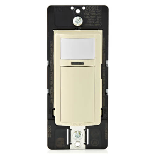 Main product image of Decora 180-Degree Wall Switch Occupancy Motion Sensor, Auto-On, 900 Sq. Ft. - Ivory