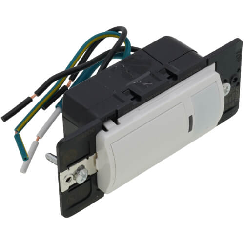Main product image of Decora 180-Degree Wall-Switch Occupancy Motion Sensor, Auto-On, 900 Sq. Ft. - White