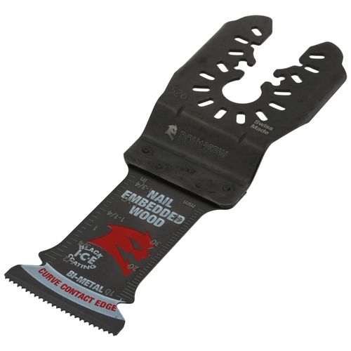 Main product image of 1-1/4" Demo Demon Universal Fit Bi-Metal Oscillating Blade for Nail-Embedded Wood (10-Pack)