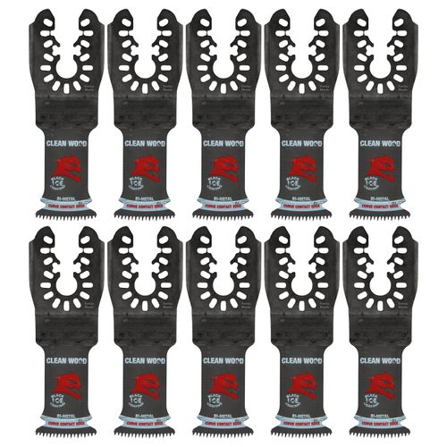 Main product image of 1-1/4" Demo Demon Universal Fit Bi-Metal Oscillating Blade for Clean Wood (10-Pack)