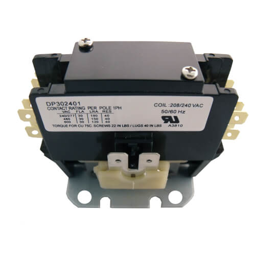 Main product image of 1-1/2 Pole Definite Purpose Contactor (30A, 240V)