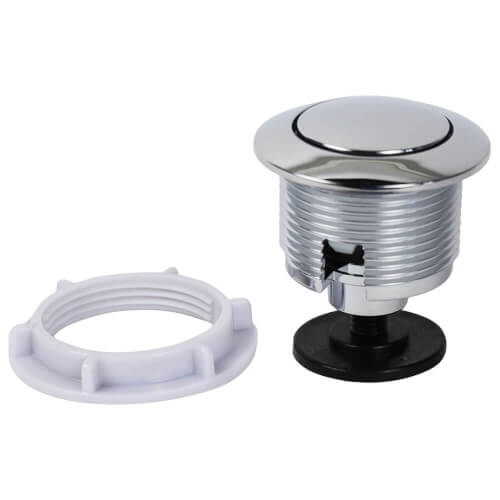 Main product image of Convex Push Button (Chrome Finish)