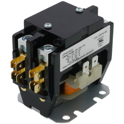 Main product image of 2 Pole Definite Purpose Contactor w/ Box Lug Termination (40A, 240V)