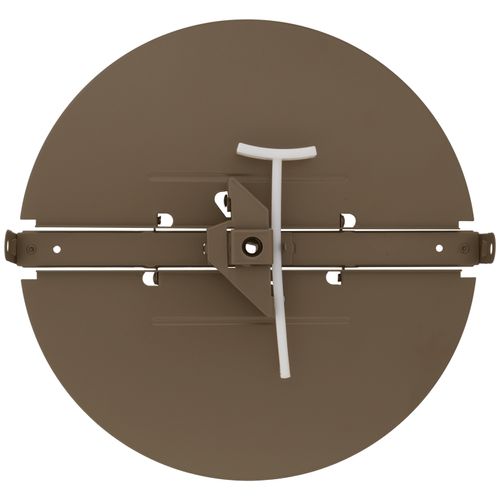 Main product image of 10" Steel Butterfly Damper (Brown)