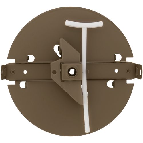 Main product image of 6" Steel Butterfly Damper (Brown)