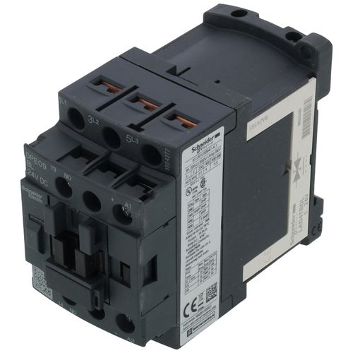 Main product image of 3 Pole Easy TeSys DPE IEC Contactor (3HP, 9A, 24 VDC, 480V)