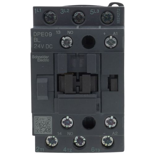 Main product image of 3 Pole Easy TeSys DPE IEC Contactor (3HP, 9A, 24 VDC, 480V)