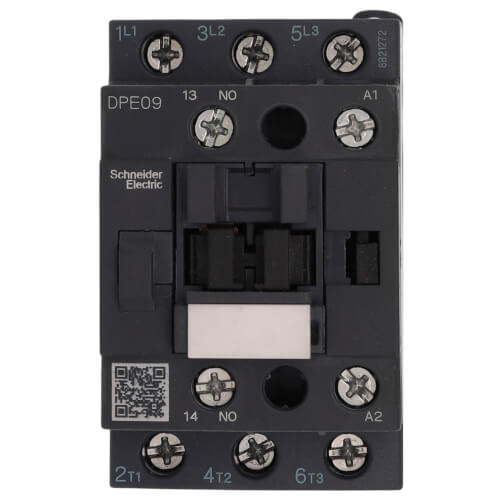 Main product image of 3 Pole Easy TeSys DPE IEC Contactor (3HP, 9A, 240 VAC, 480V)
