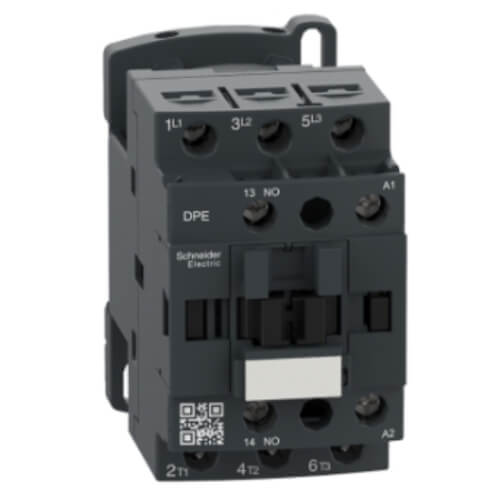 Main product image of 3 Pole Easy Tesys DPE IEC Non-Reversing Contactor (10 HP, 25A, 480 VAC, 24V)