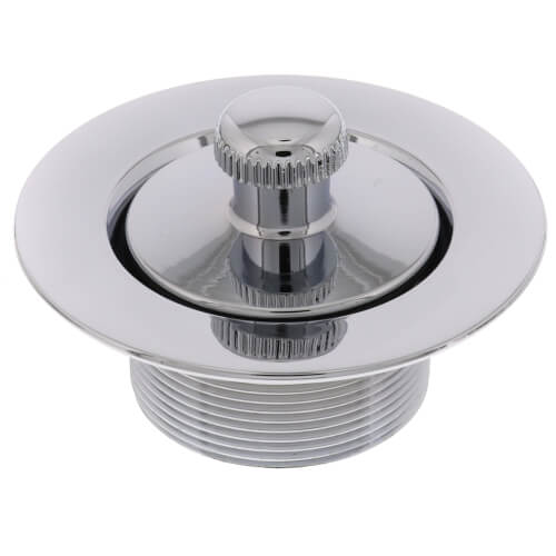 Main product image of 1-3/8" Chrome Plated Lift & Turn Bath Drain (Zinc Body)