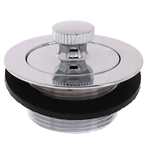 Main product image of 1-1/2" Chrome Plated Lift & Turn Bath Drain (Zinc Body)