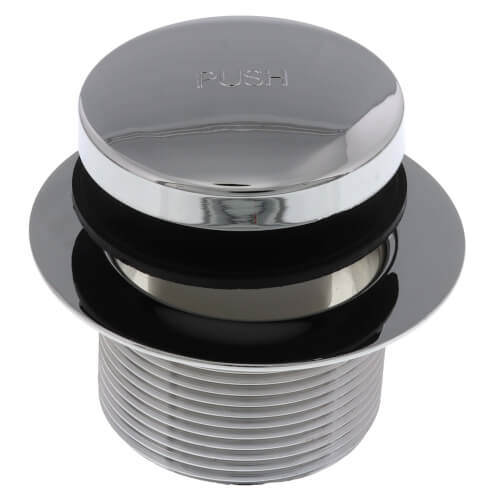 Main product image of 1-1/2" Chrome Plated Zinc Toe Touch Bath Drain