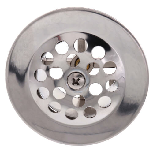 Main product image of 1-1/2" Chrome Plated Zinc Grid Drain w/ Screw