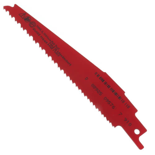 Main product image of 6" Diablo Bi-Metal Reciprocating Blades for Nail Embedded Wood (5 PK)