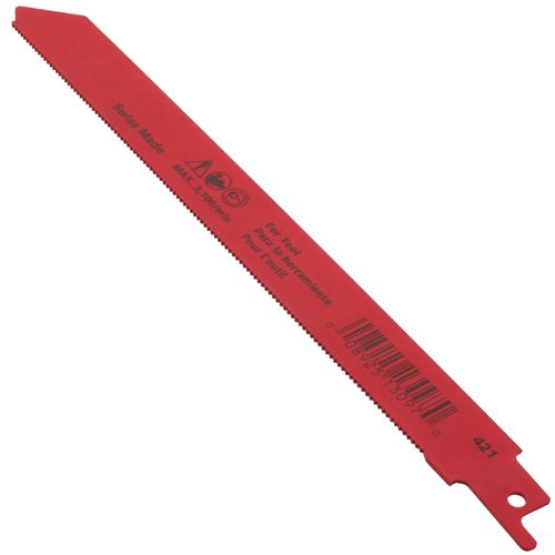 Main product image of 8" Steel Demon Solid Carbide Strip Reciprocating Blade for Thin Metal Cutting