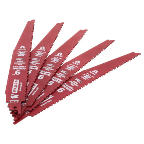 Main product image of 9" Diablo Bi-Metal General Purpose Reciprocating Blades (5 PK)