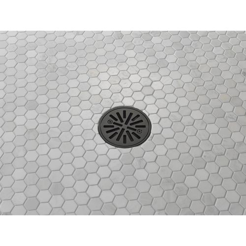 Main product image of 4" Tile-in Round Shower Drain (Matte Black), DT061411-BL