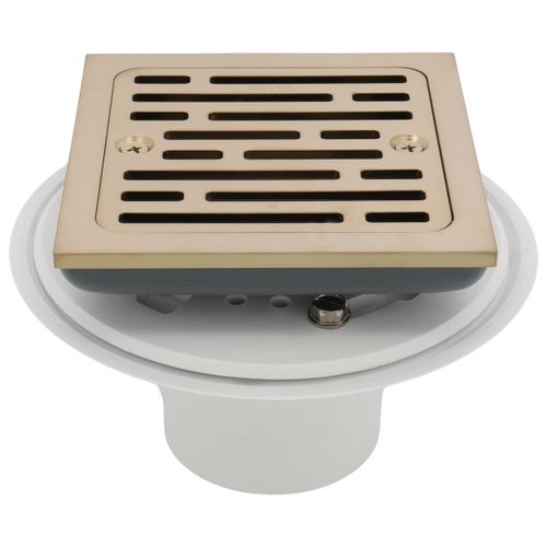 Main product image of 4" Tile-in Square Shower Drain (Champagne Bronze), DT062412-CZ