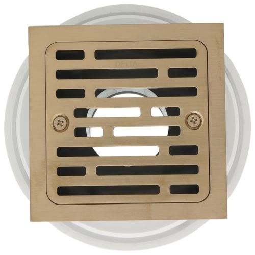 Main product image of 4" Tile-in Square Shower Drain (Champagne Bronze), DT062412-CZ