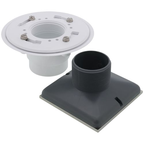 Main product image of 4" Tile-In Square Shower Drain (Polished Nickel), DT062412-PN