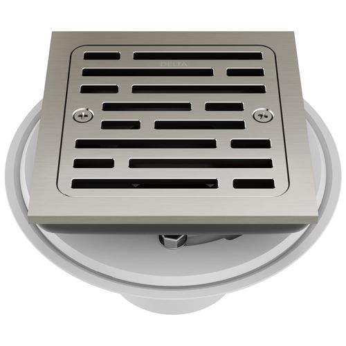 Main product image of 4" Tile-in Square Shower Drain (Stainless), DT062412-SS