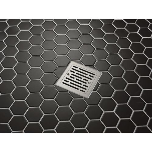 Main product image of 4" Tile-in Square Shower Drain (Stainless), DT062412-SS